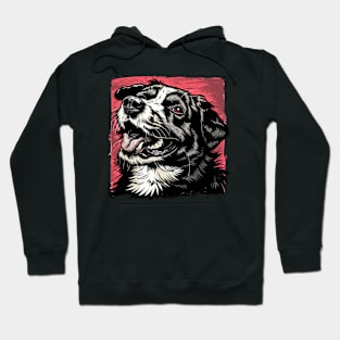 Retro Art Central Asian Shepherd Dog Lover Hoodie